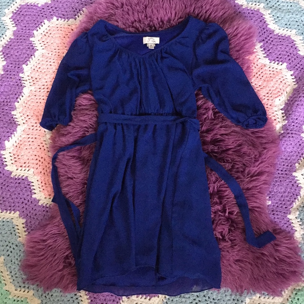 A Blue Formal Dress